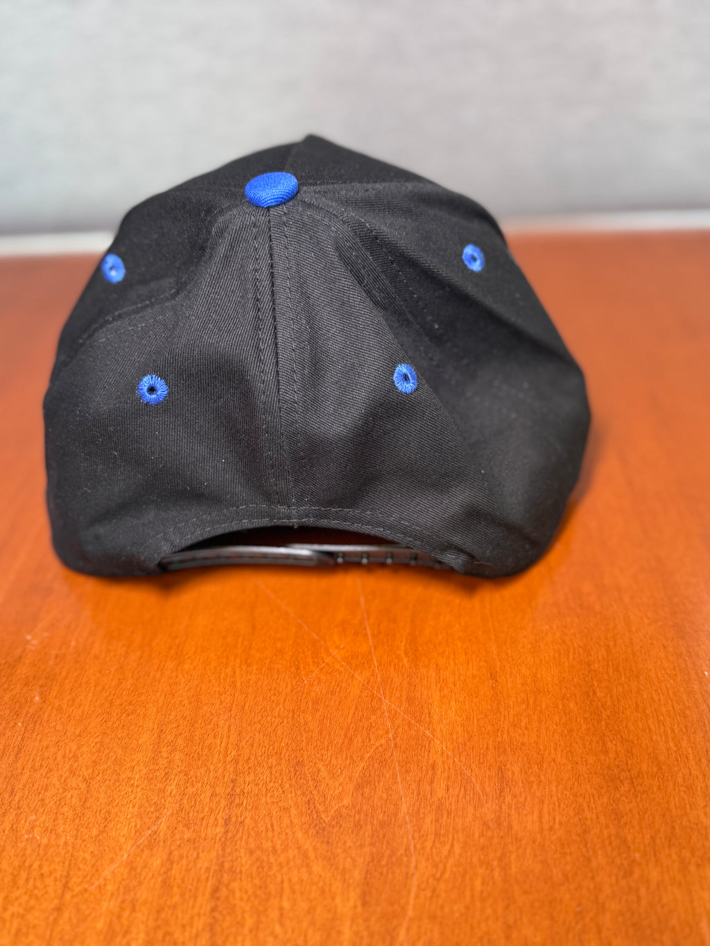 ORIGINAL VJ MAXX™ EMBROIDERED Hat – Black/Blue Snapback