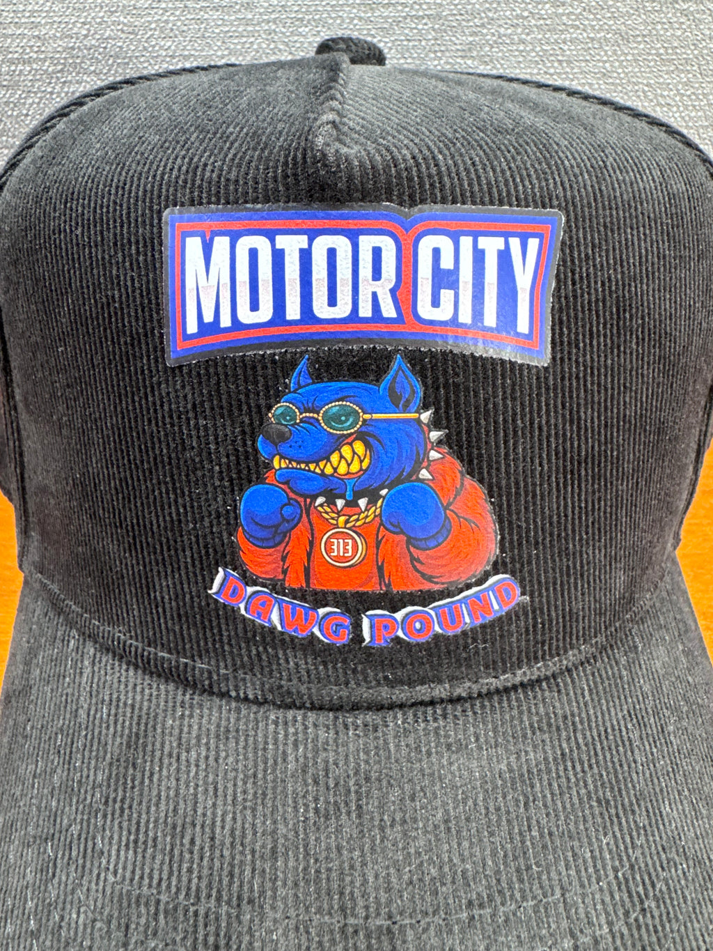 Motor City Dawg Pound™ Corduroy Vinyl Hat